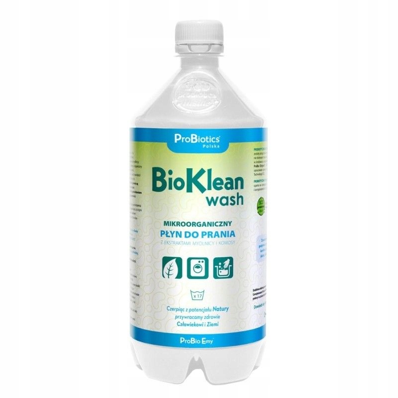 Prací prášok - Umývanie kvapaliny 1L BioClean Wash