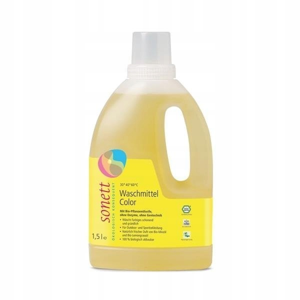Prací gél - Sonett umývanie kvapalina - 1,5 l farba