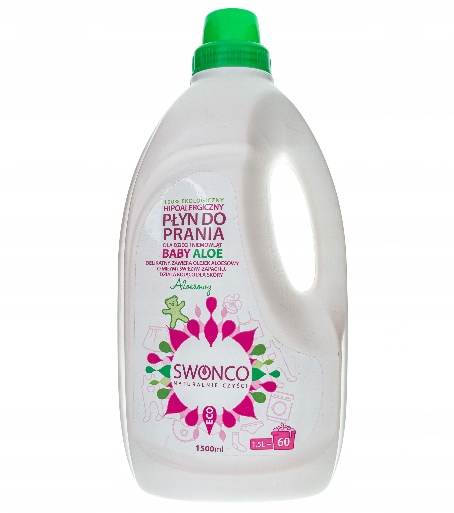Prací gél - Umývanie kvapaliny pre deti Aloe SwONCO