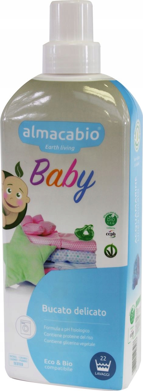 Prací gél - Detská bielizeň tekutina Eco 1L Almacabi oblečenie