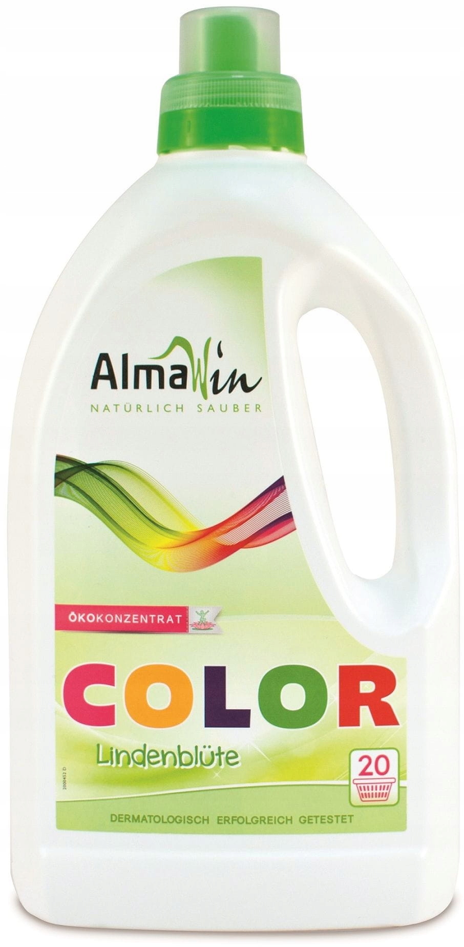 Prací gél - Umývanie kvapaliny. Farebné oblečenie Eco 1,5 l Almawin