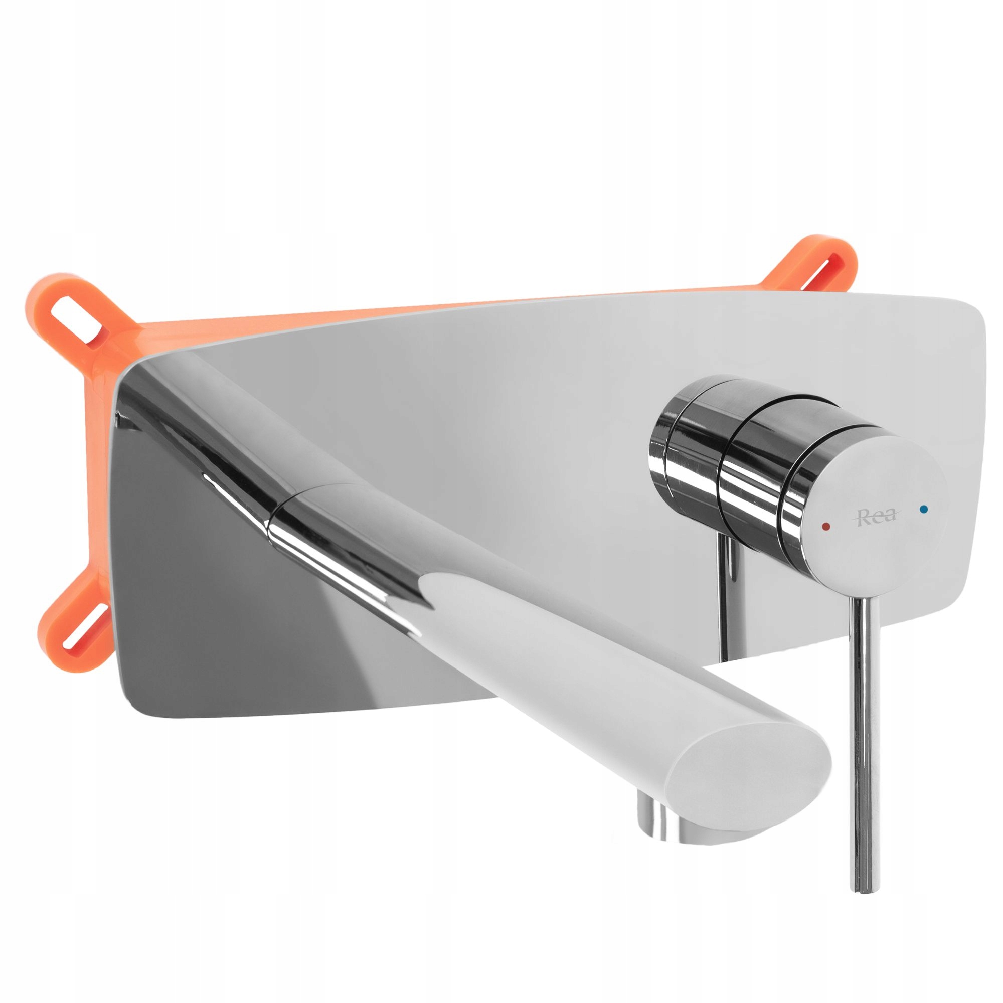 Flush -Mountované nástenné umývanie Faucet Oval Rea