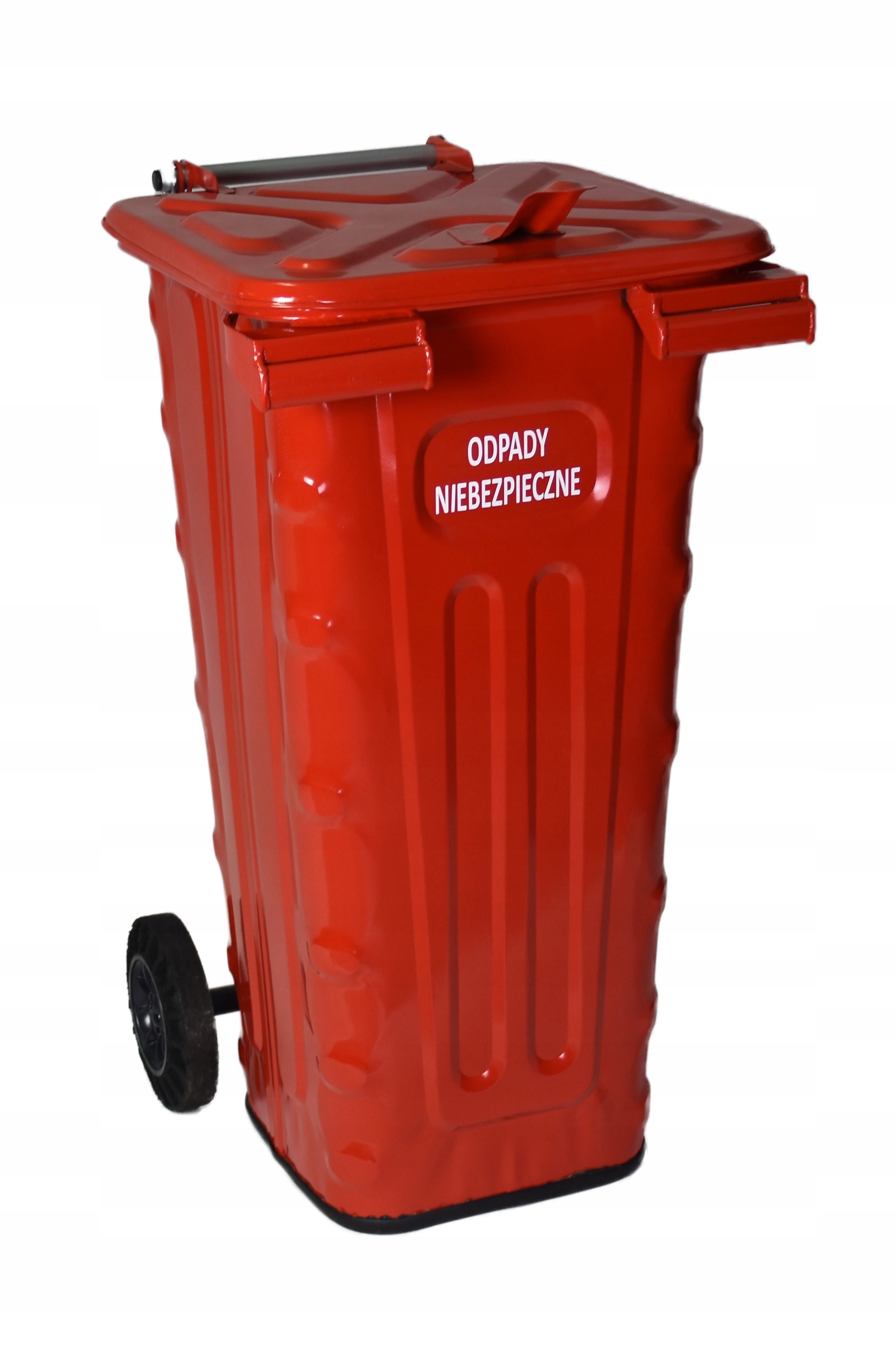 Kovový nádoba na odpadové čistenie 120 l
