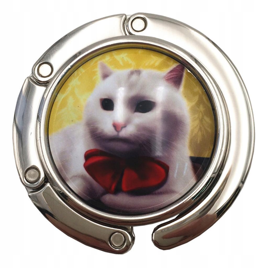 Organizér na kabelky - Porcelánový okrúhly skladací vešiak pre kabelku