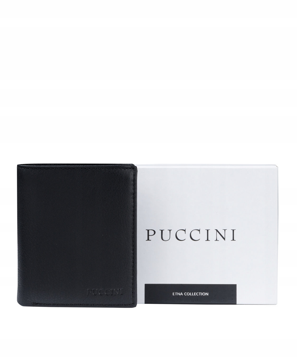 Peňaženka - Puccini peňaženka Prírodná koža čierna Etna - ženský produkt