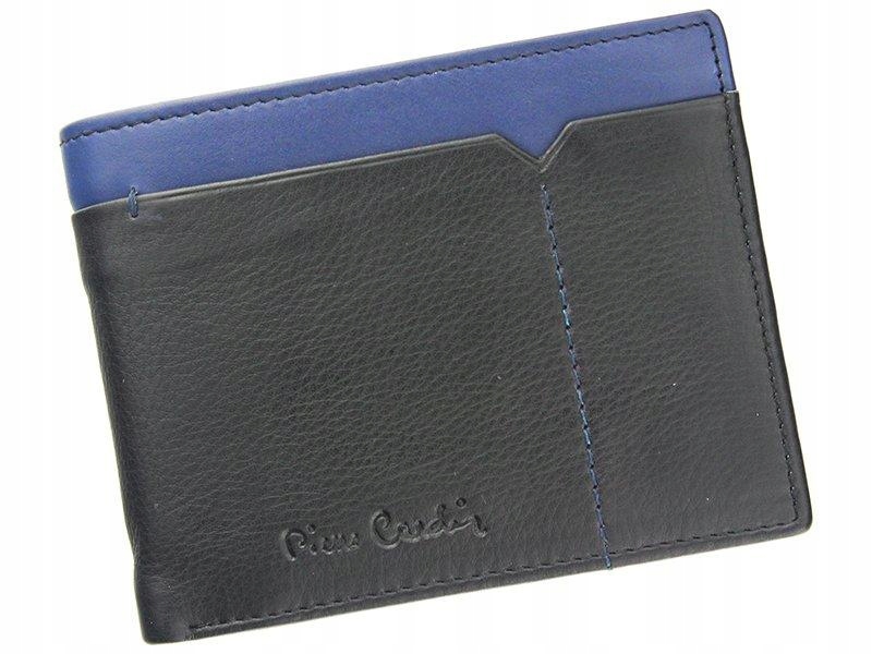 Peňaženka - Pierre cardin peňaženka Prírodná koža čierna 880 - Pánsky produkt