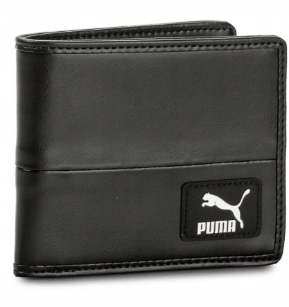 Peňaženka - Puma Peňaženka Ekologická koža čierne originály Billfold - Pánsky produkt