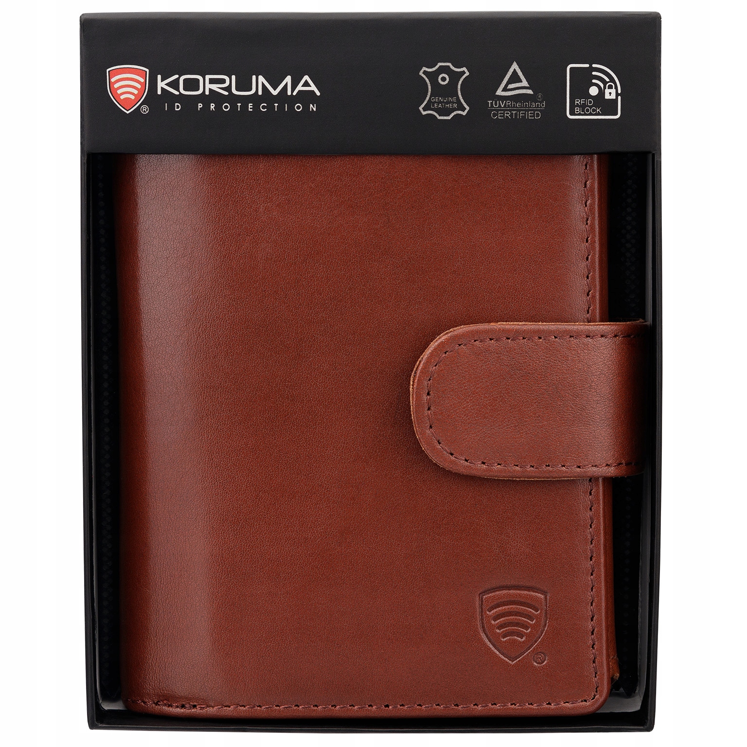 Peňaženka - Coruma portfólio prírodná koža Faid Branch Anti -Strade RFID Postavy