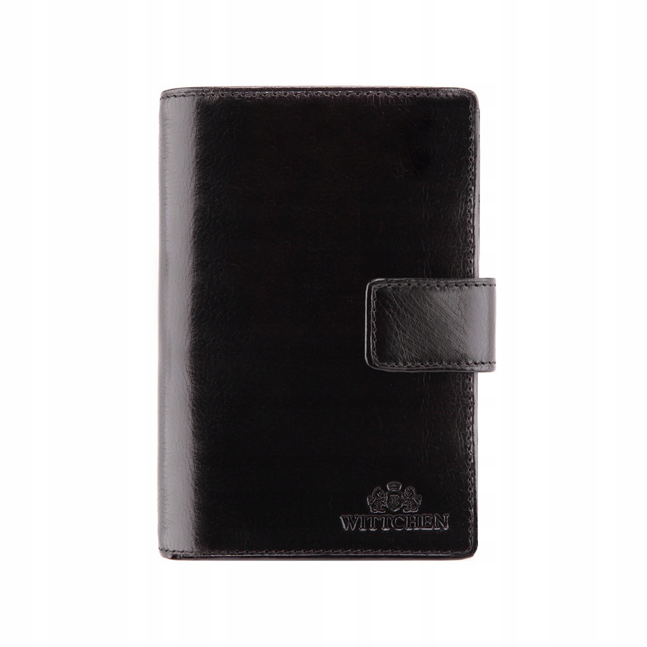Peňaženka - Wittchen Portfel Prírodné zrno kože čierne 21-1-291-10-unisex produkt
