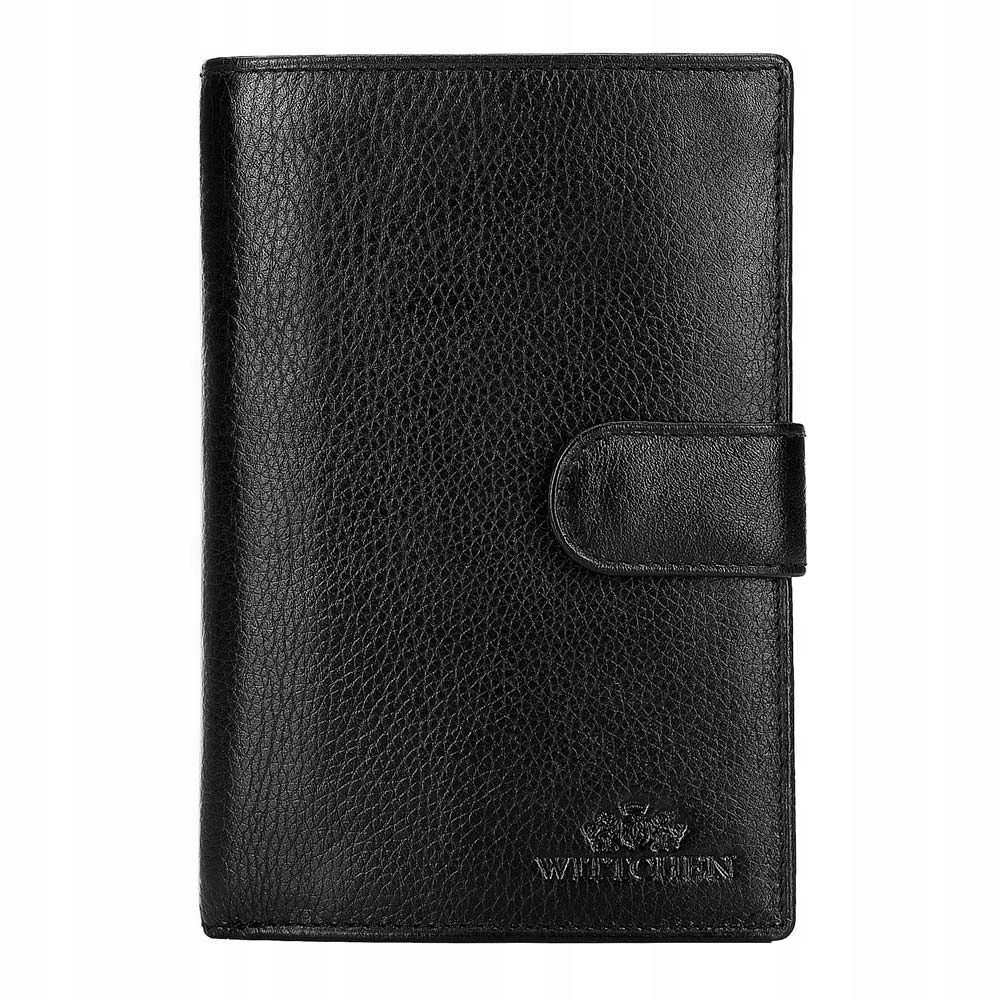 Peňaženka - Wittchen Portfel Prírodná koža fenikel Czarny 21-1-035-Men's Product