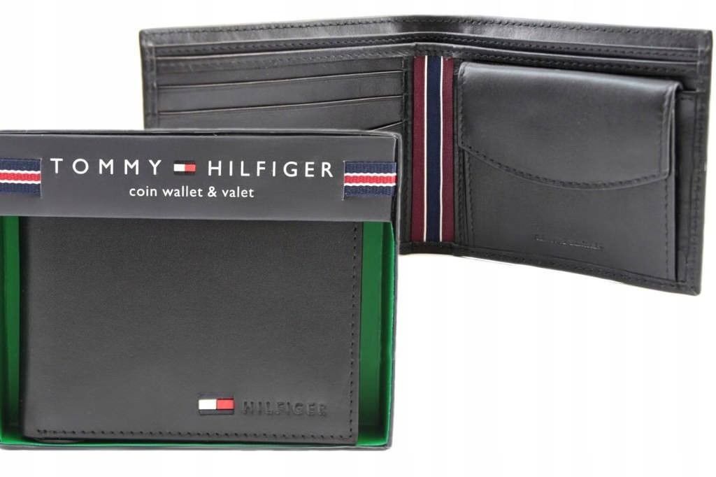 Peňaženka - Pánska kožená peňaženka TOMMY HILFIGER