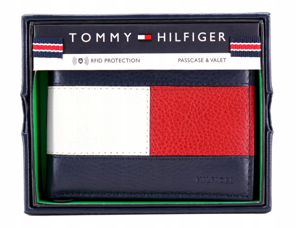 Peňaženka - Tommy Hilfiger kožená peňaženka z puzdra