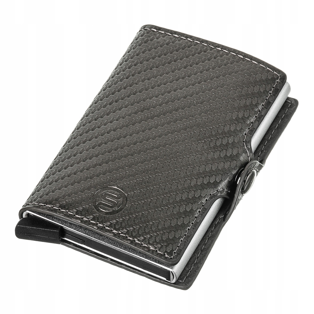 Peňaženka - Smithlane Natural Leather Black, Grey Men's Product