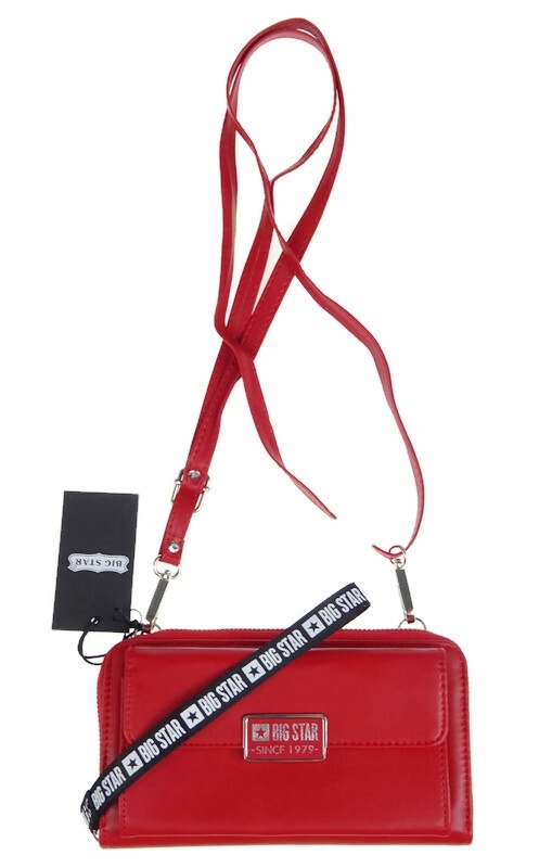 Peňaženka - Veľká hviezda Ekologická koža Red GG674008 - Dámsky produkt