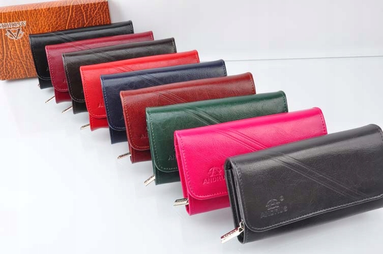 Peňaženka - Andrus Pl Wallet Natural Desent Burgundsko, hnedá, čierna, červená, námornícka modrá, ružová, šedá, zelená produkt