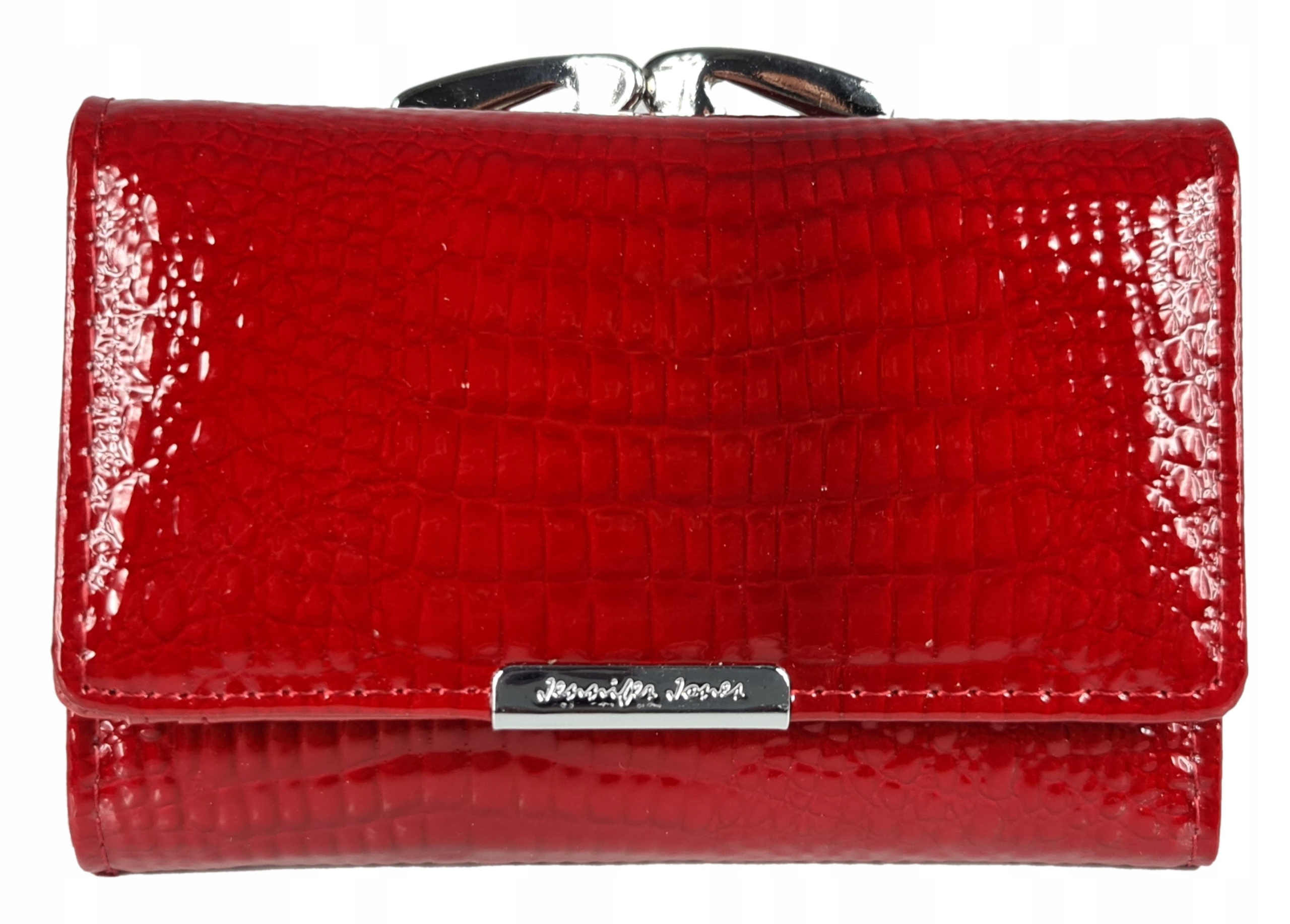 Peňaženka - Jennifer Jones Wallet Prírodná koža zrno Červená 5282-2 Červená - ženský produkt