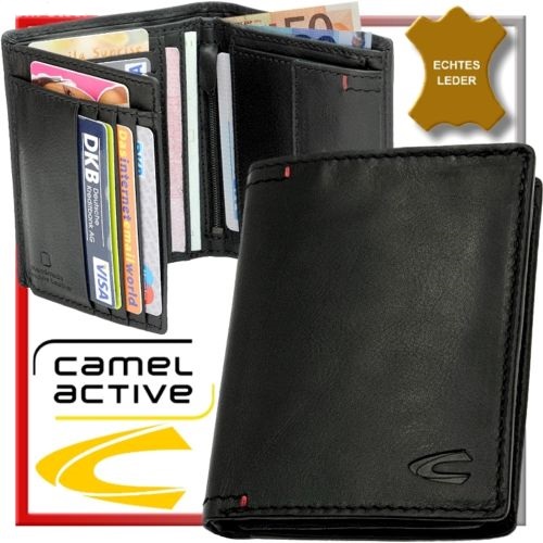 Peňaženka - Camel Active Peňaženka Prírodná koža čierna 181 704 60 - Pánsky produkt