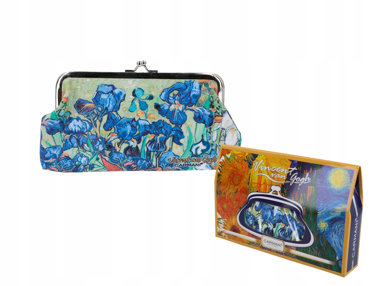 Peňaženka - Carmani Portmonetka Multicolor Syntetic Vincent Van Gogh - ženský produkt