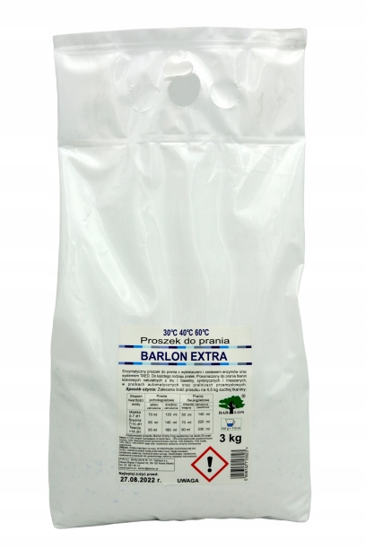 Prací prášok - Profesionálny prášok prášok Barlon Extra 3 kg