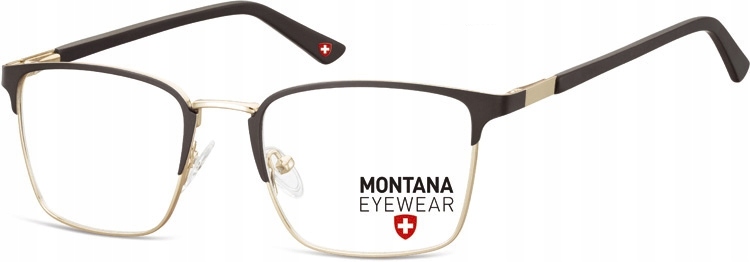 Tehlové okuliare Montana bezfarebné, žlté