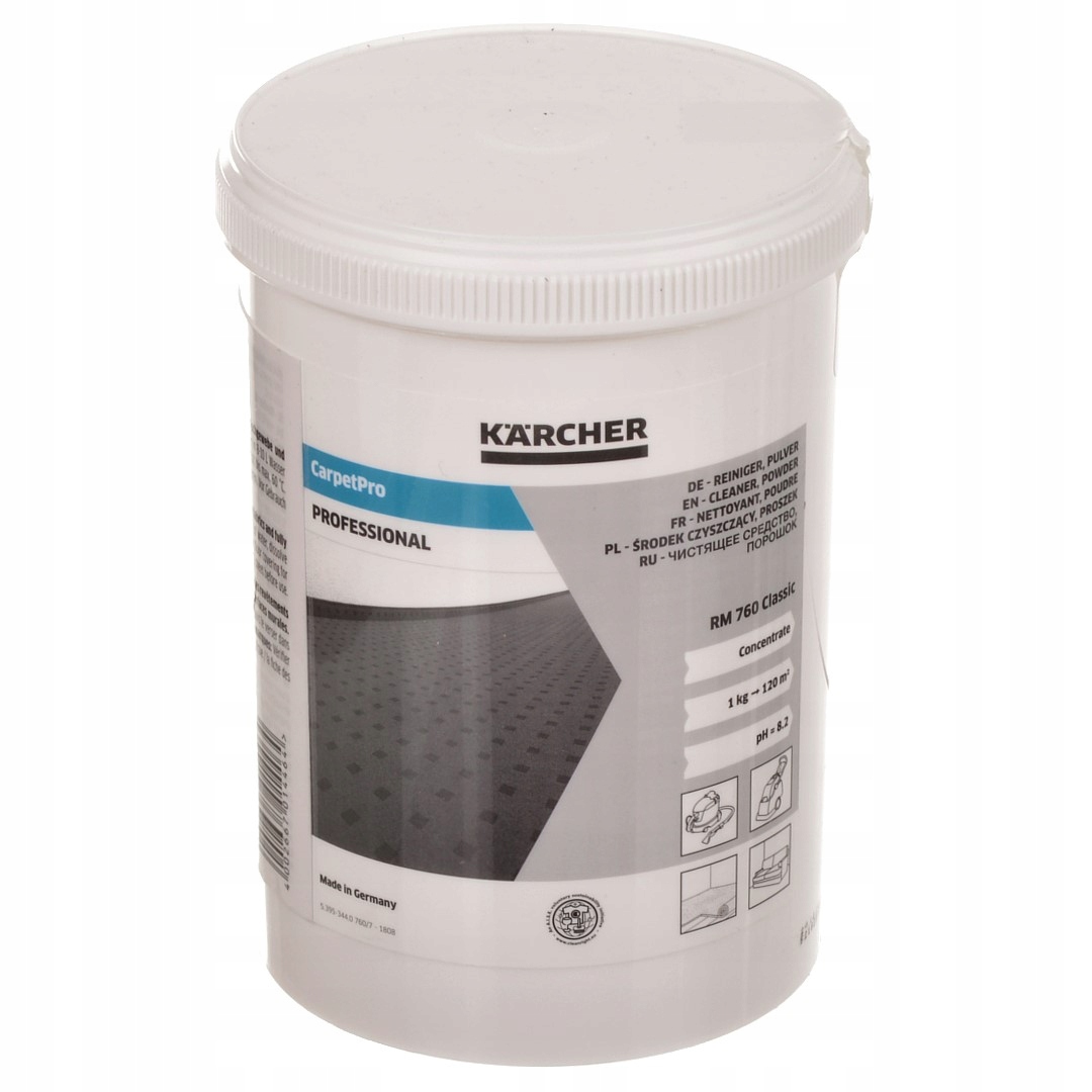 Prací prášok - Karcher RM760 prášok 800g na umývanie kobercov puzzi