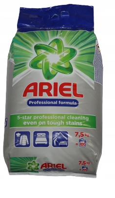 Prací prášok - Prací prášok ARIEL 7,5 kg PRE BIELU