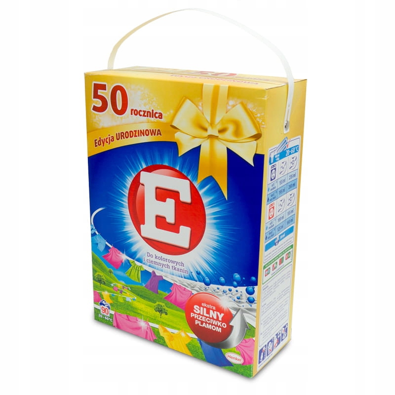 Prací prášok - Prací prášok E 5,85 kg na 90 farebných praní