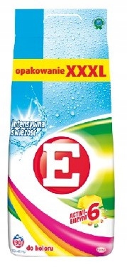 Prací  prášok - Prací prášok E na COLOR 5,85 kg 90 praní