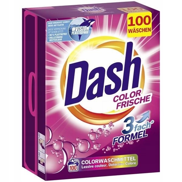 Prací prášok - Dash Farba Prášok 6,5 kg 100 PR