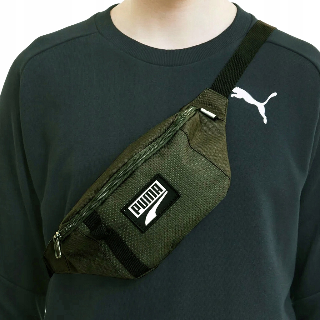 Puma Originals Waist Bag Black, Khaki, Grey Hip Kidney
