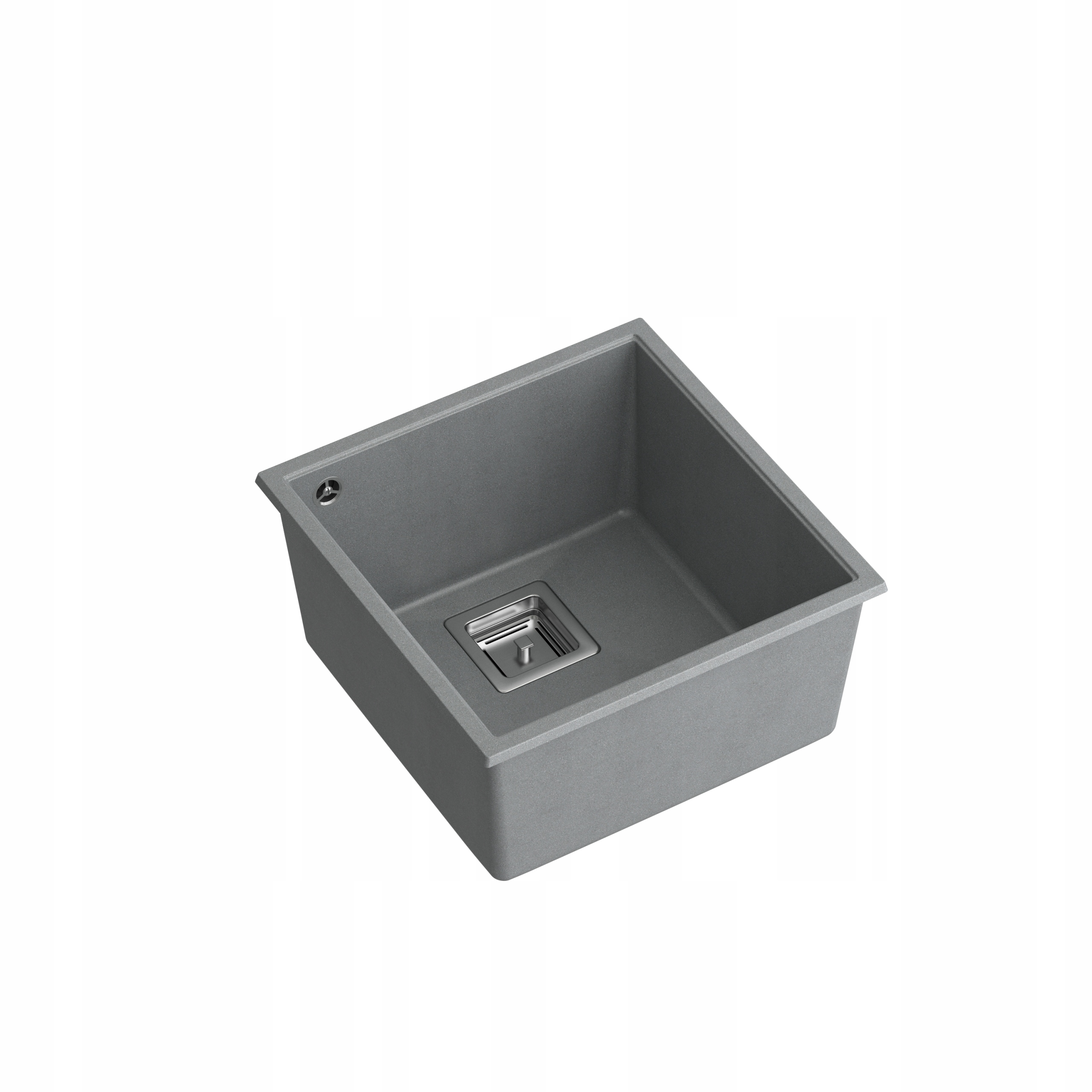 Kuchynská batéria - Quadron David 40 Gray/zavesená oceľ +sifón