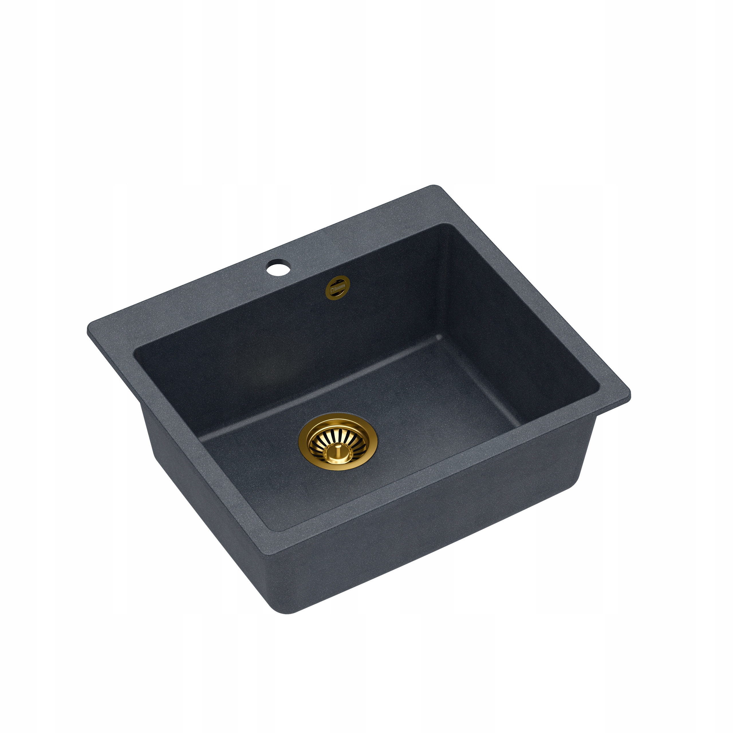 Kuchynská batéria - Quadron Morgan 110 Čierna/zlato +Sink Sink Granite
