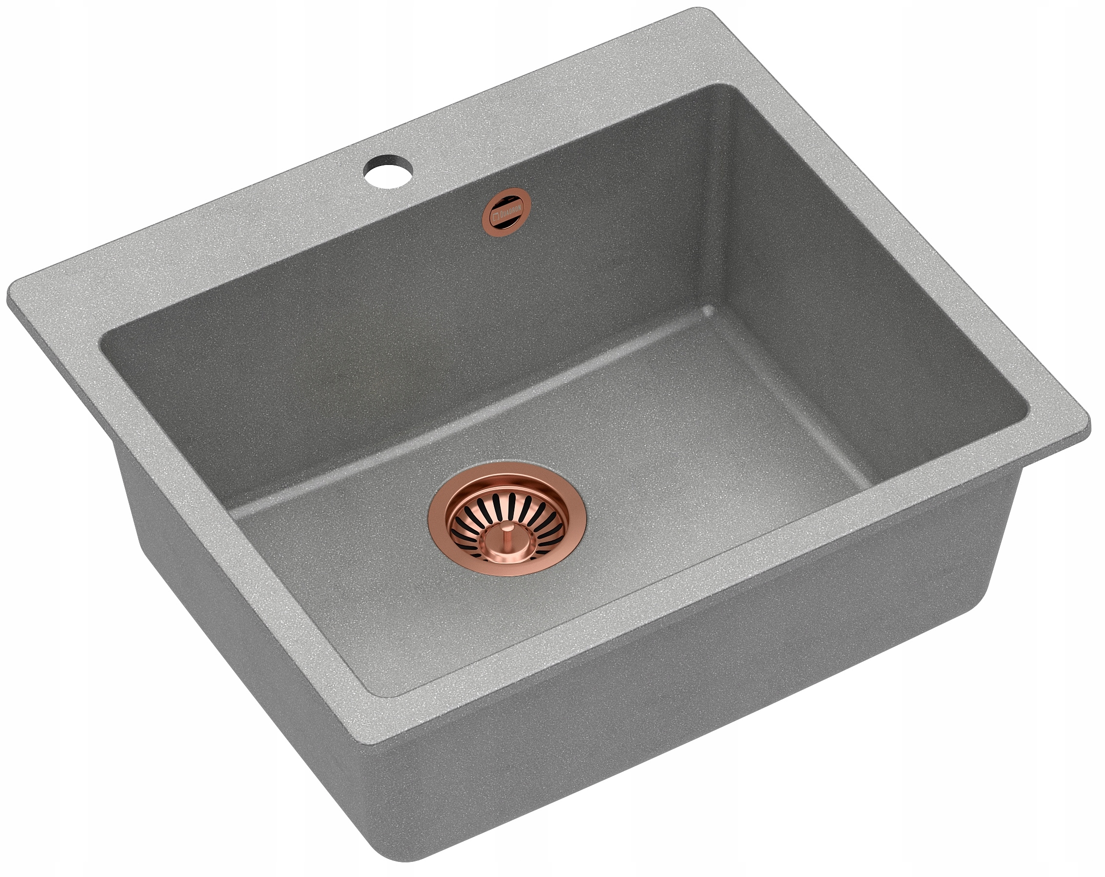 Kuchynská batéria - Quadron Morgan 110 Gray/Copper +Sink