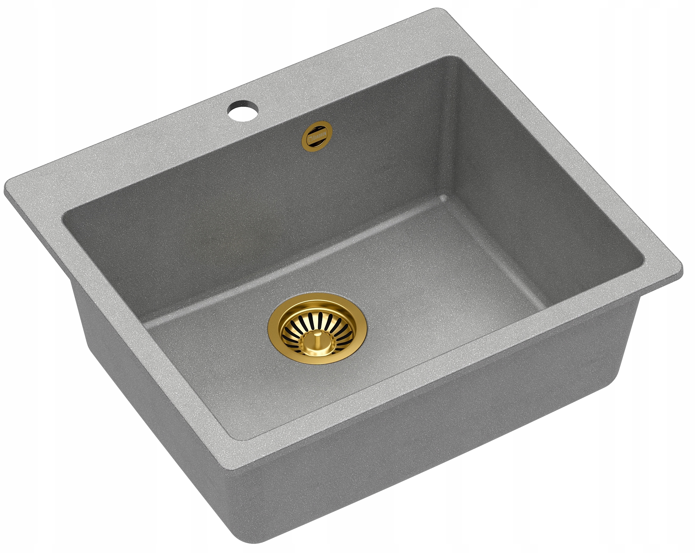Kuchynská batéria - Quadron Morgan 110 Granite Grey/Golden Wink