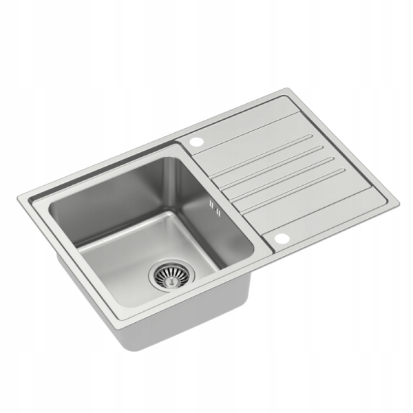 Kuchynská batéria - Quadron Sink Andy 111 Satin Steelq