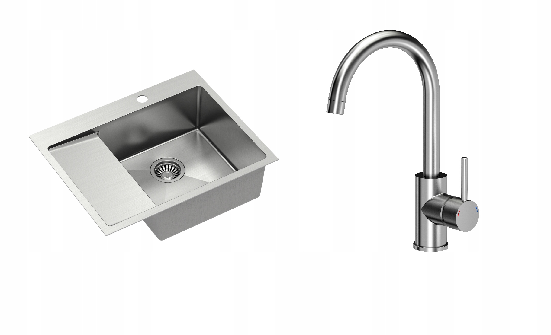 Kuchynská batéria - Quadron Sink Russel 116 + batéria + sifón