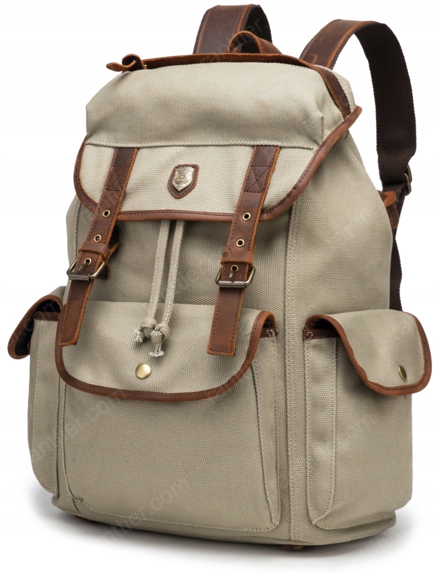 Batoh školy Ranttier Khaki