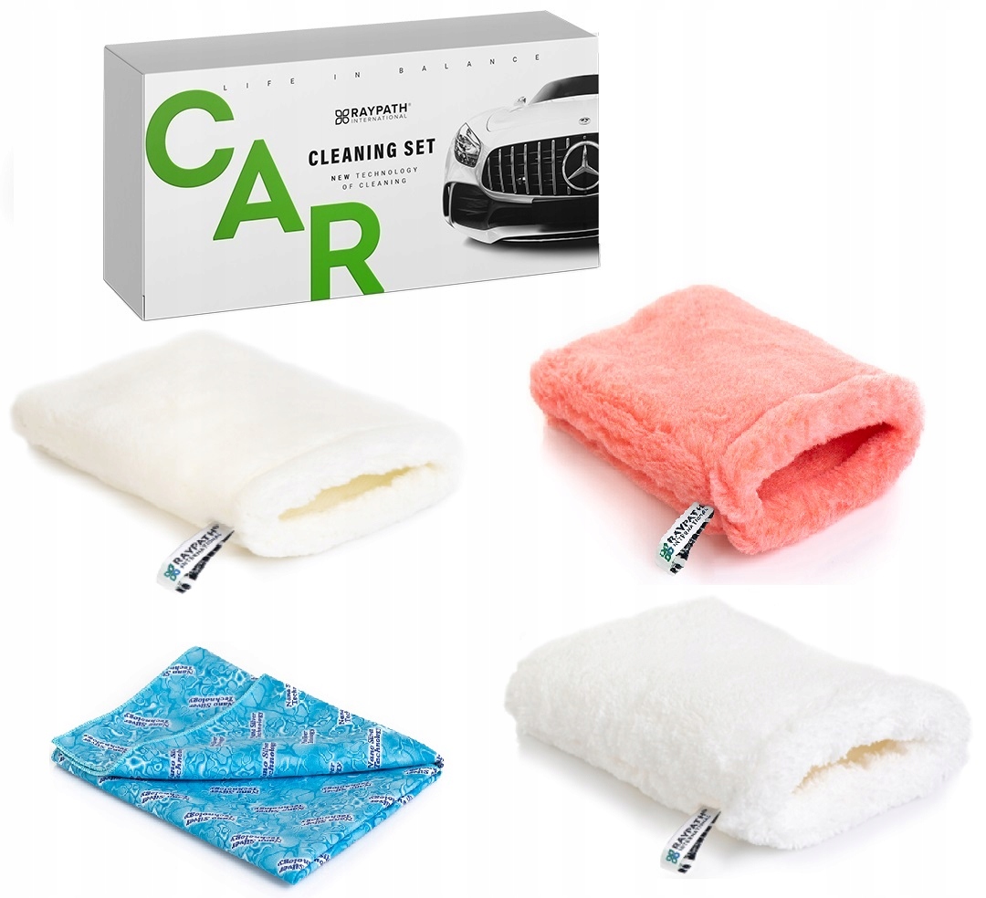 RayPath Cleaning Car Set bez chémie