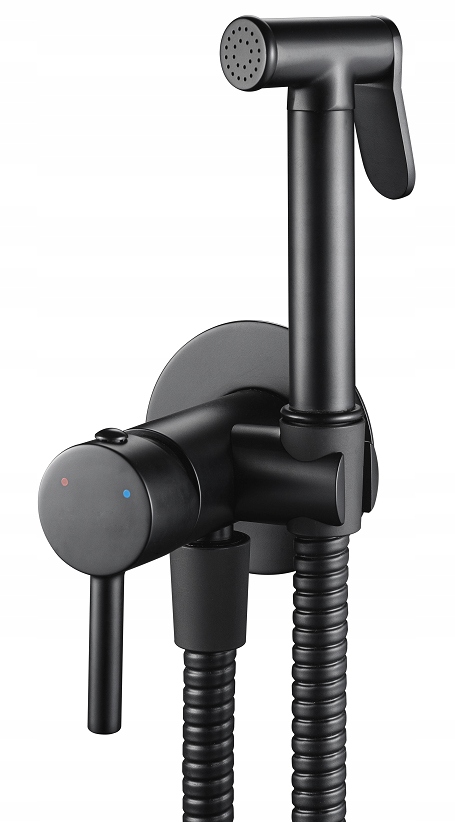 Rea Loop Black Bidet batéria P/čierna omietka