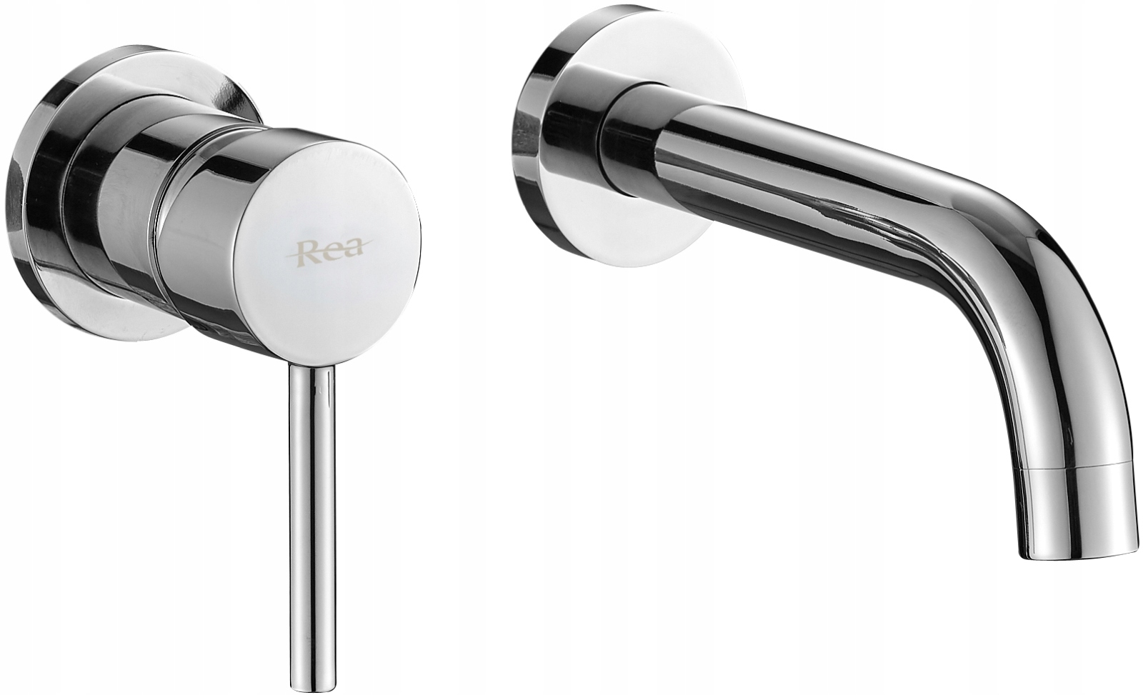 Rea Lungo Flush -Mounted Wink Battery Chrome
