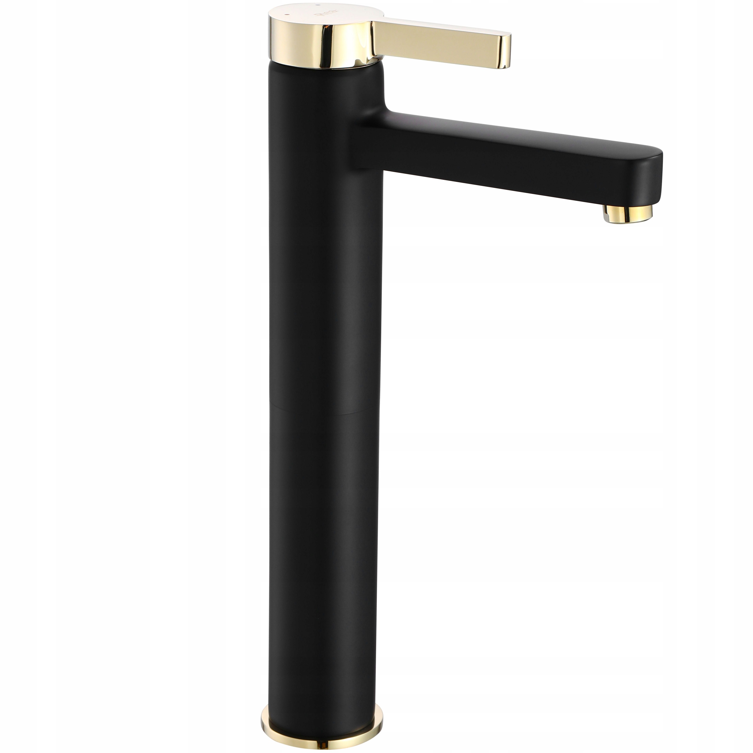 Rea pólo vysoký, čierny/zlatý faucet Washbasin