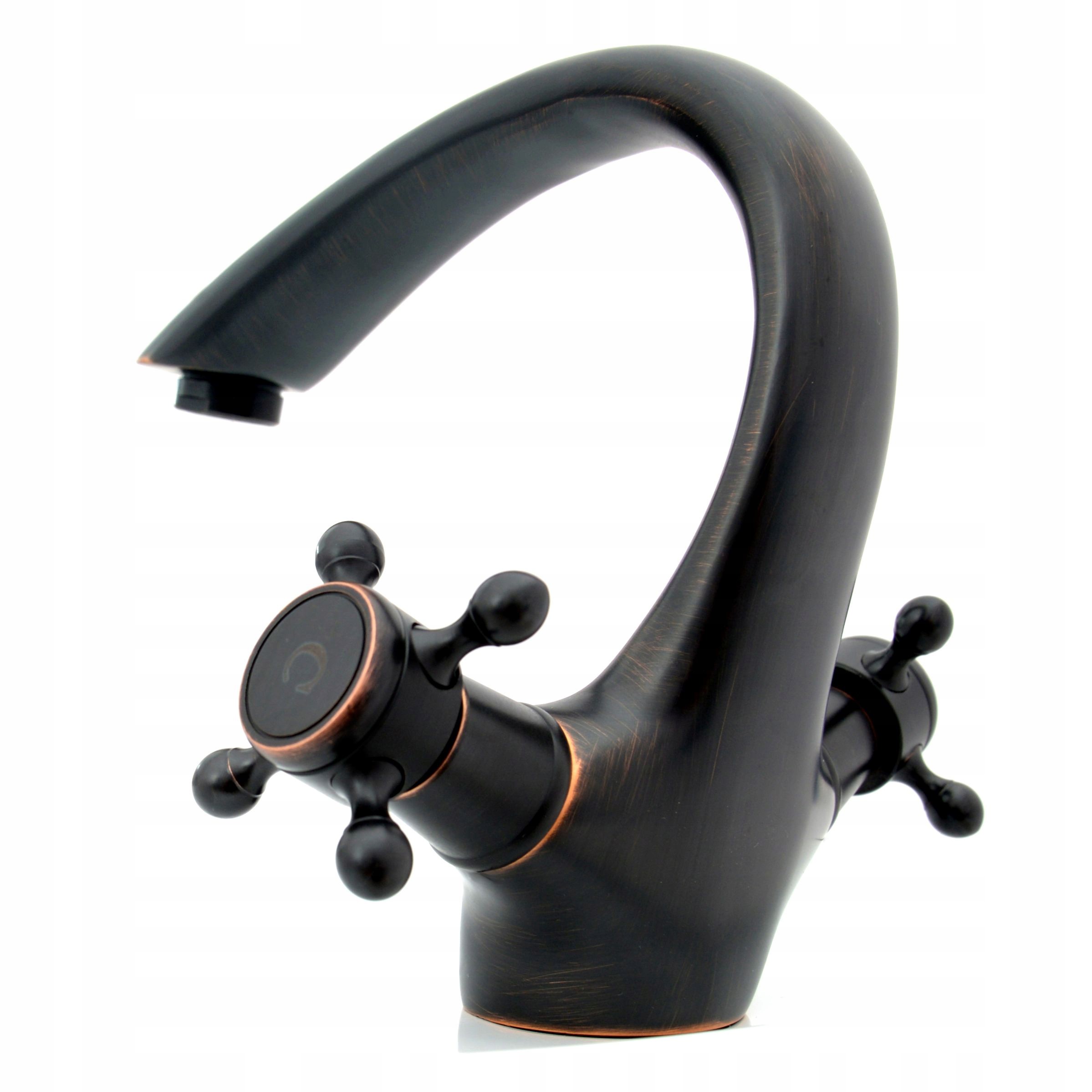 Retro starý čierny čierny umývací faucet
