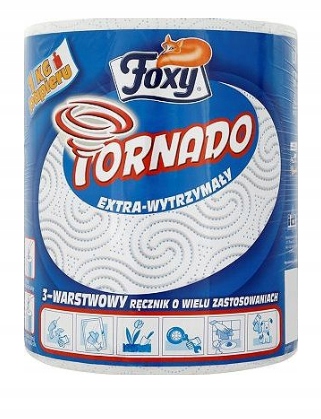 Foxy Tornado papierový uterák! Extra odolné!