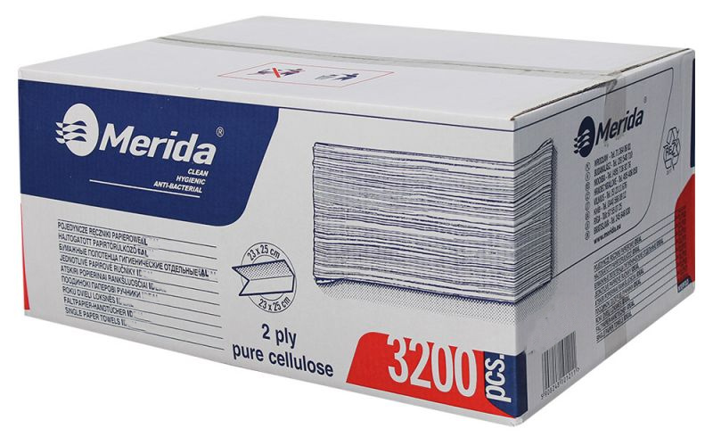 Papierové utierky Merida 2-layer 3200 PZ33