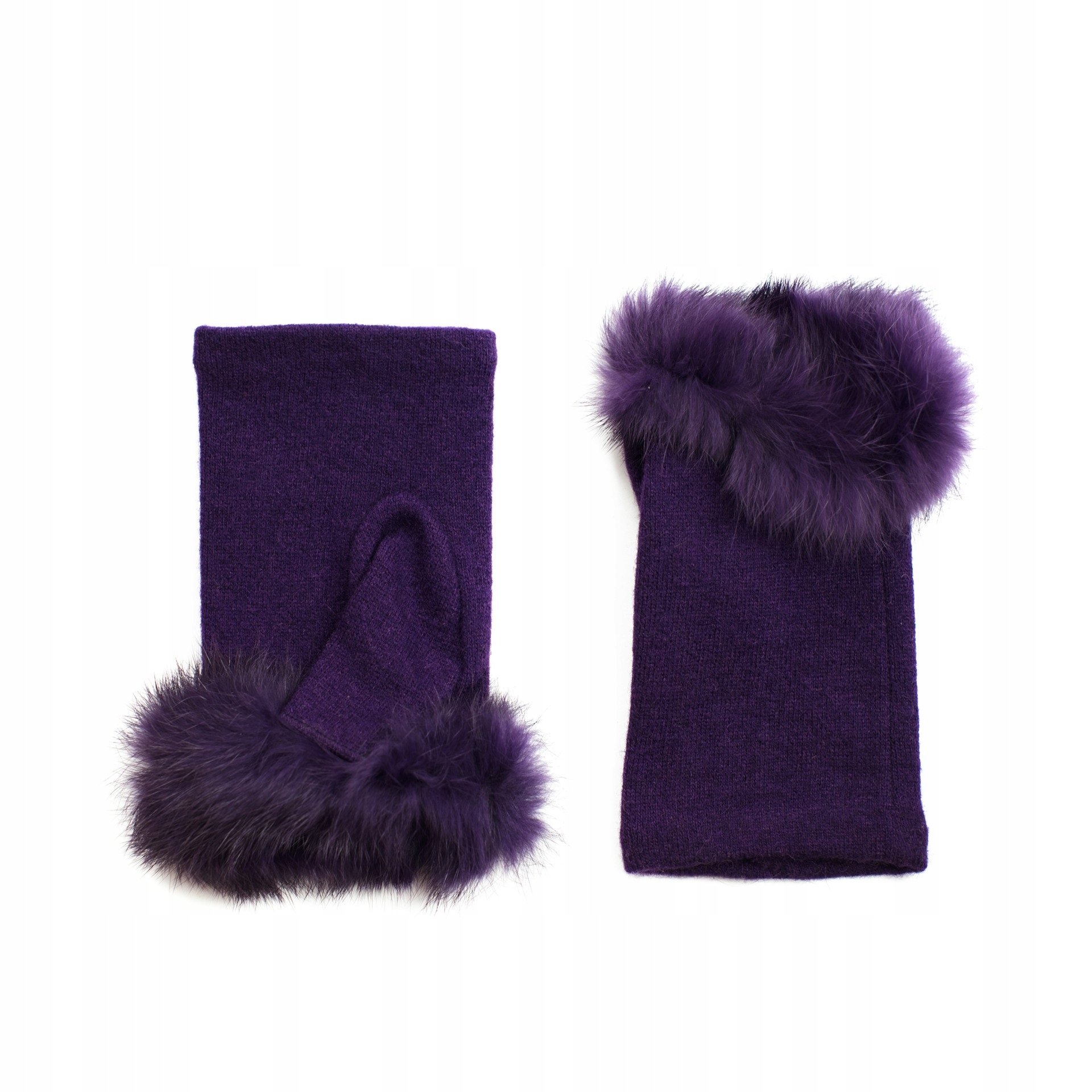 Rukavice - Rukavice Mitenki. Ženské výrobky Art Art of Polo Violet Wool. Universal