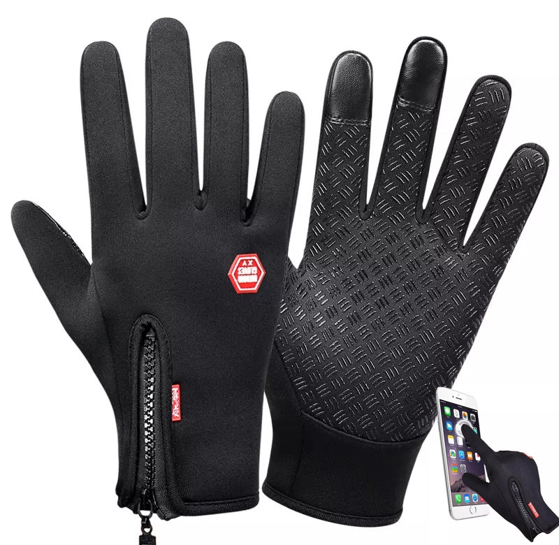 Rukavice - Buďte módnymi rukavicami päť -zapálený polyester. XL - Men's Product