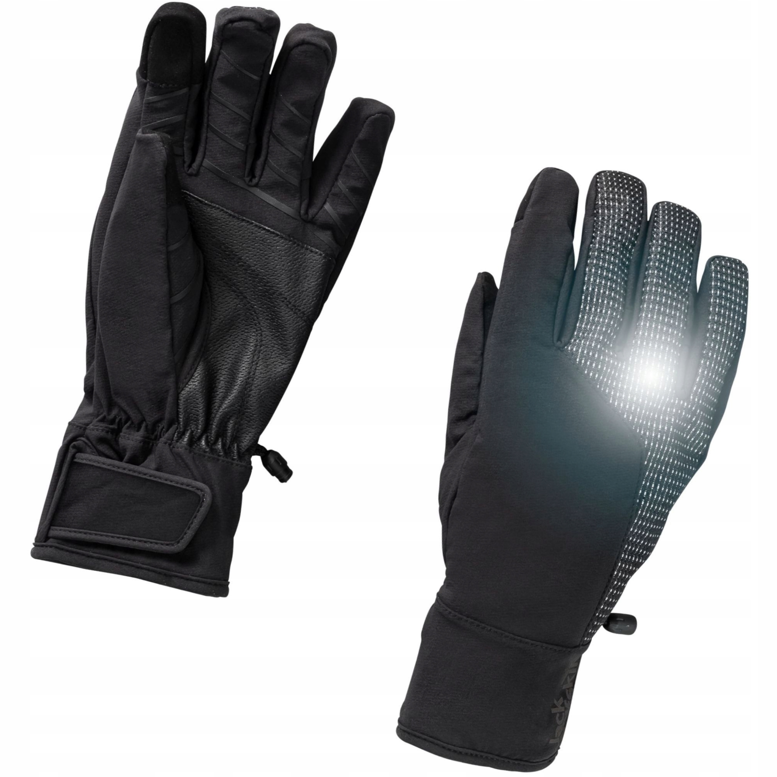 Rukavice - Jack Wolfskin rukavice 1910071_6000_002 Black S.