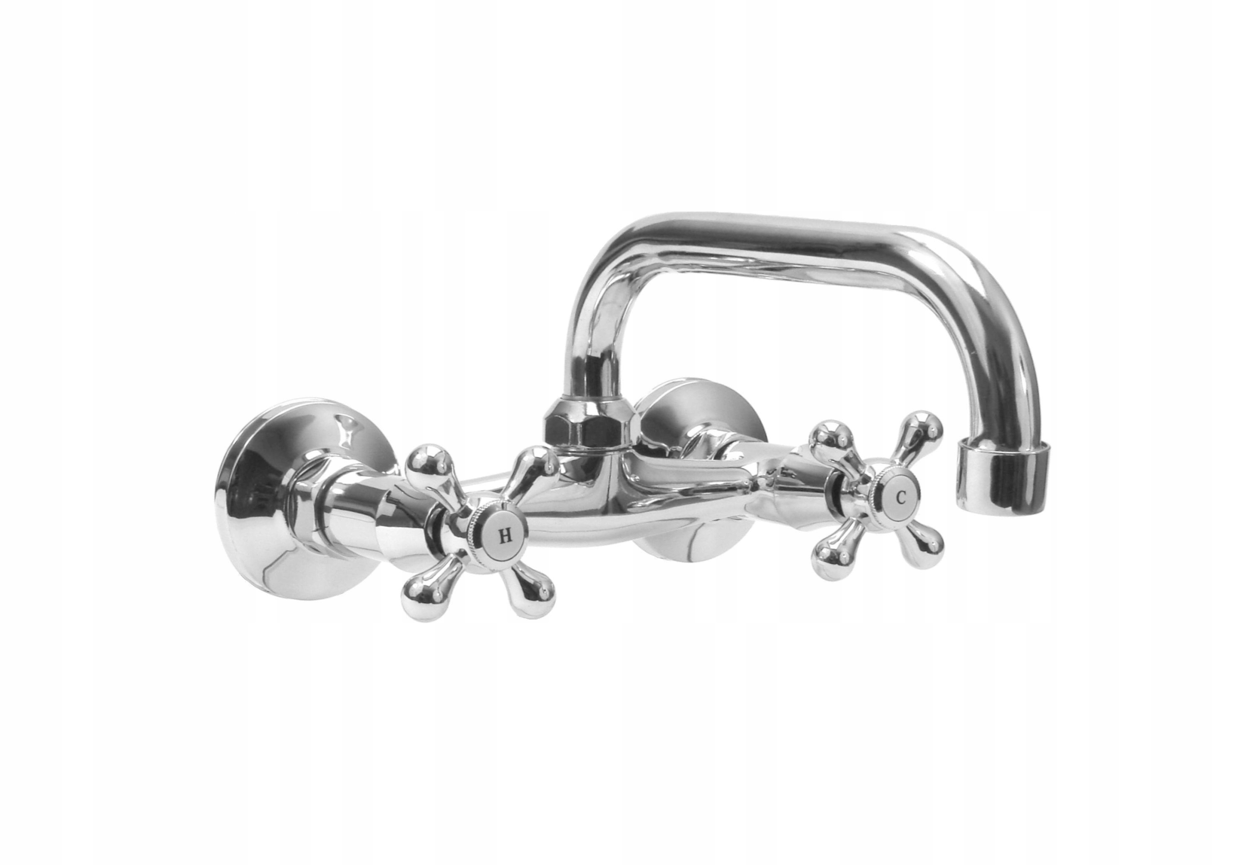 Retro stena umývadla kuchynský faucet