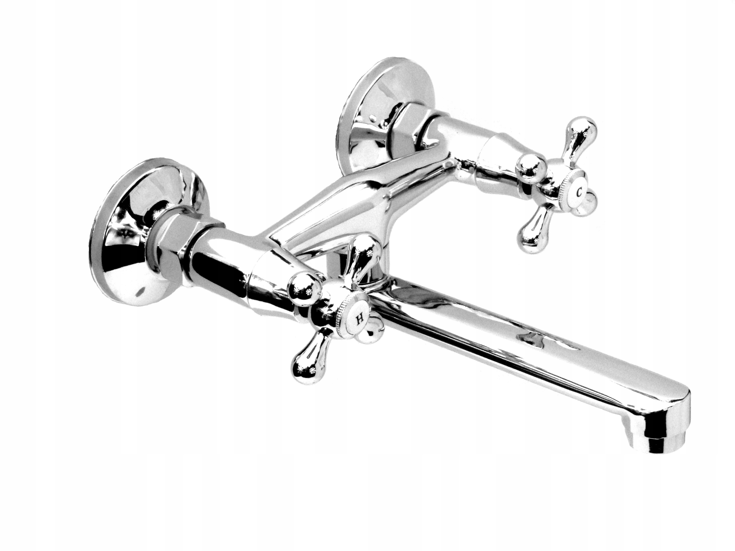 Retro výtok z batérie Washbasin 15 cm
