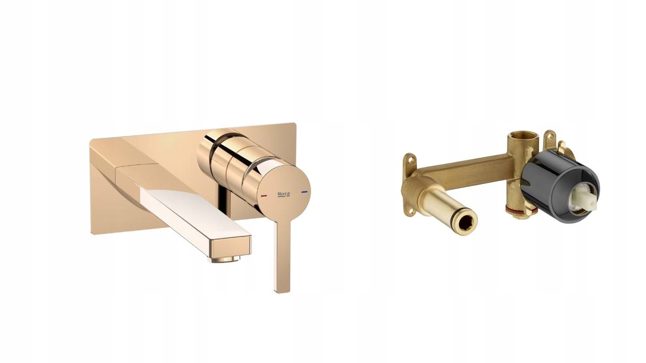 ROCA NAIA Flush -Zlatý faucet